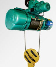 太原鋼結構加工廠中的鋼絲繩電動葫蘆